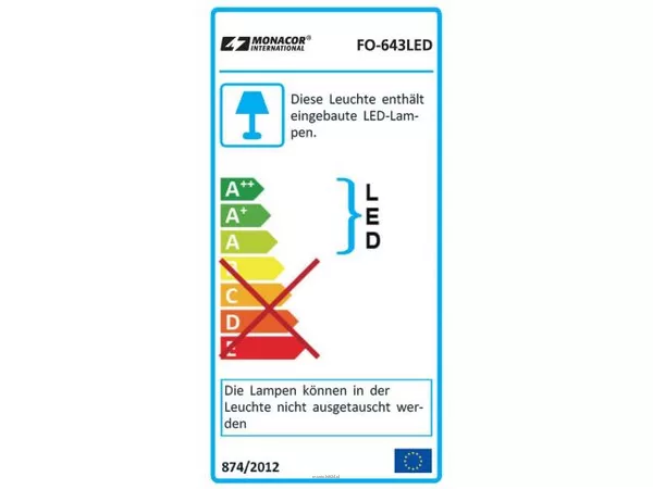 Monacor FO-643LED - 2