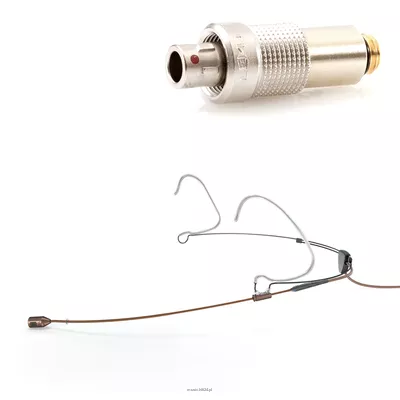 DPA 4488-DC-R-C03 - 4488 CORE Directional Headset Mic, Brown, 3-pin LEMO