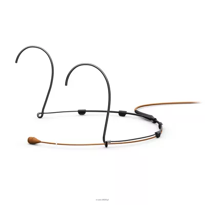 DPA 4066-OC-A-C00-LH - 4066 CORE Omni Headset Mic, Brown, MicroDot