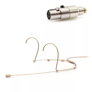 DPA 4088-DC-A-F10-LH - 4088 CORE Directional Headset Mic, Beige, TA4F Mini-XLR