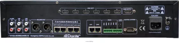 DSPPA System Konferencyjny Dante - 9