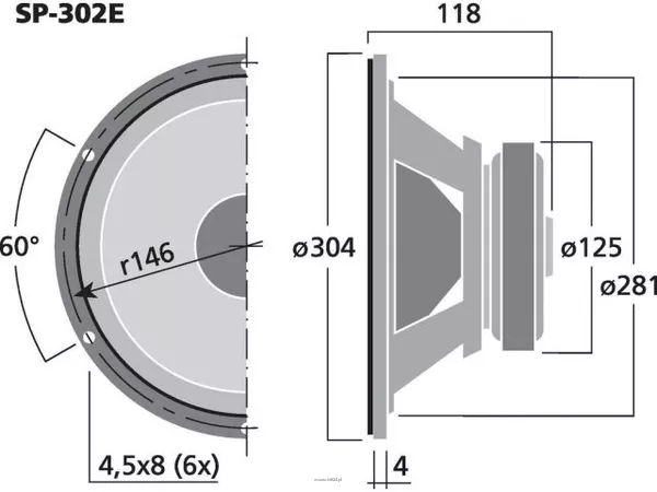 Monacor SP-302E - 3